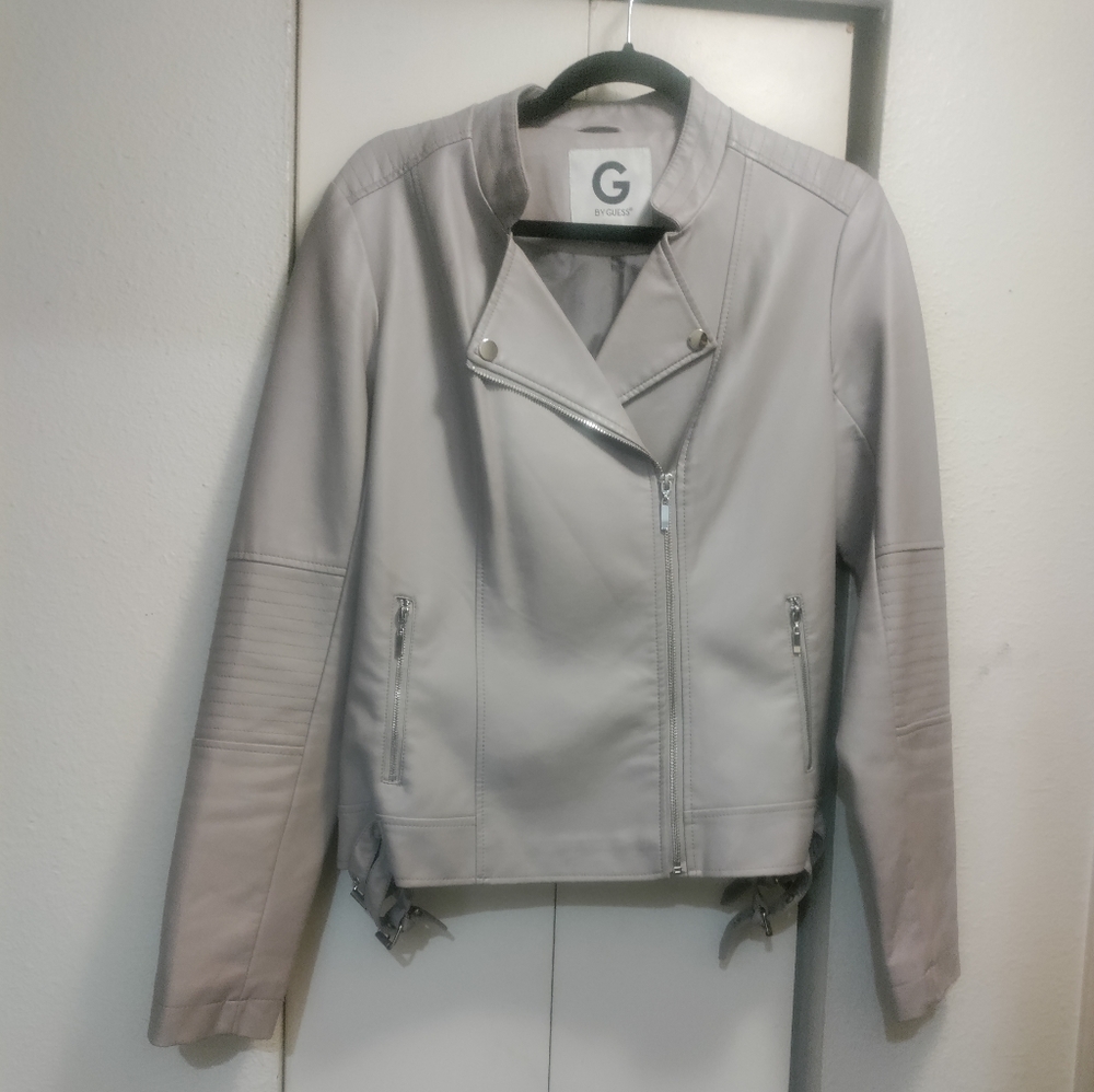 Guess Medium Faux Leather Jacket